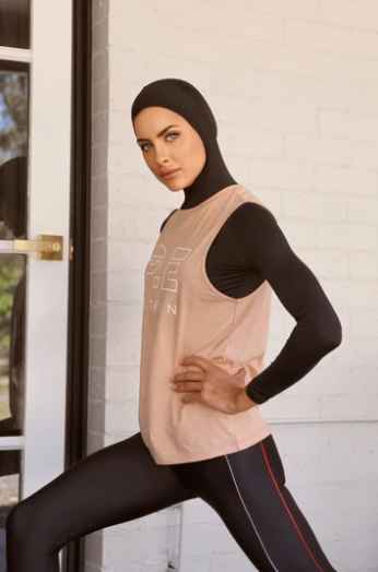 Luxe Hooded Crop Midnight