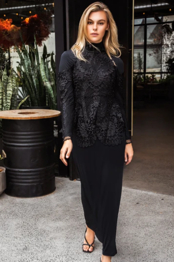 Luxe Slip Body Dress - Midnight