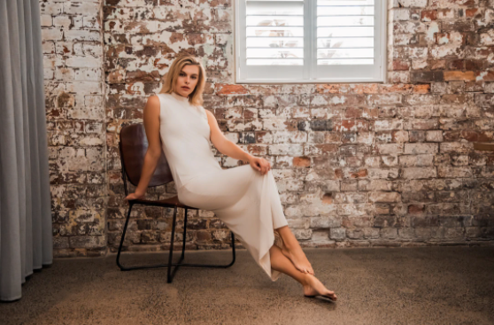 Luxe Sleeveless Slip Dress - Sand