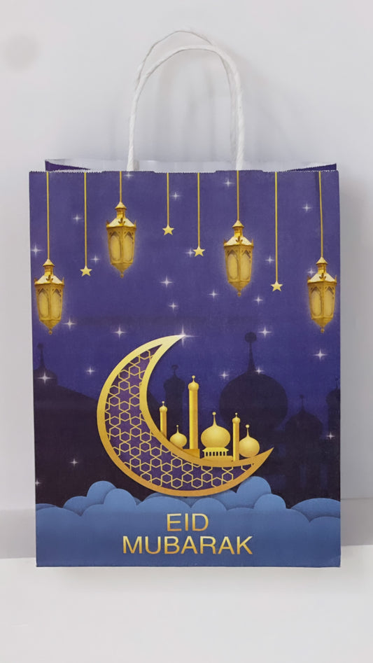 Eid Mubarak Gift Bag - Blue