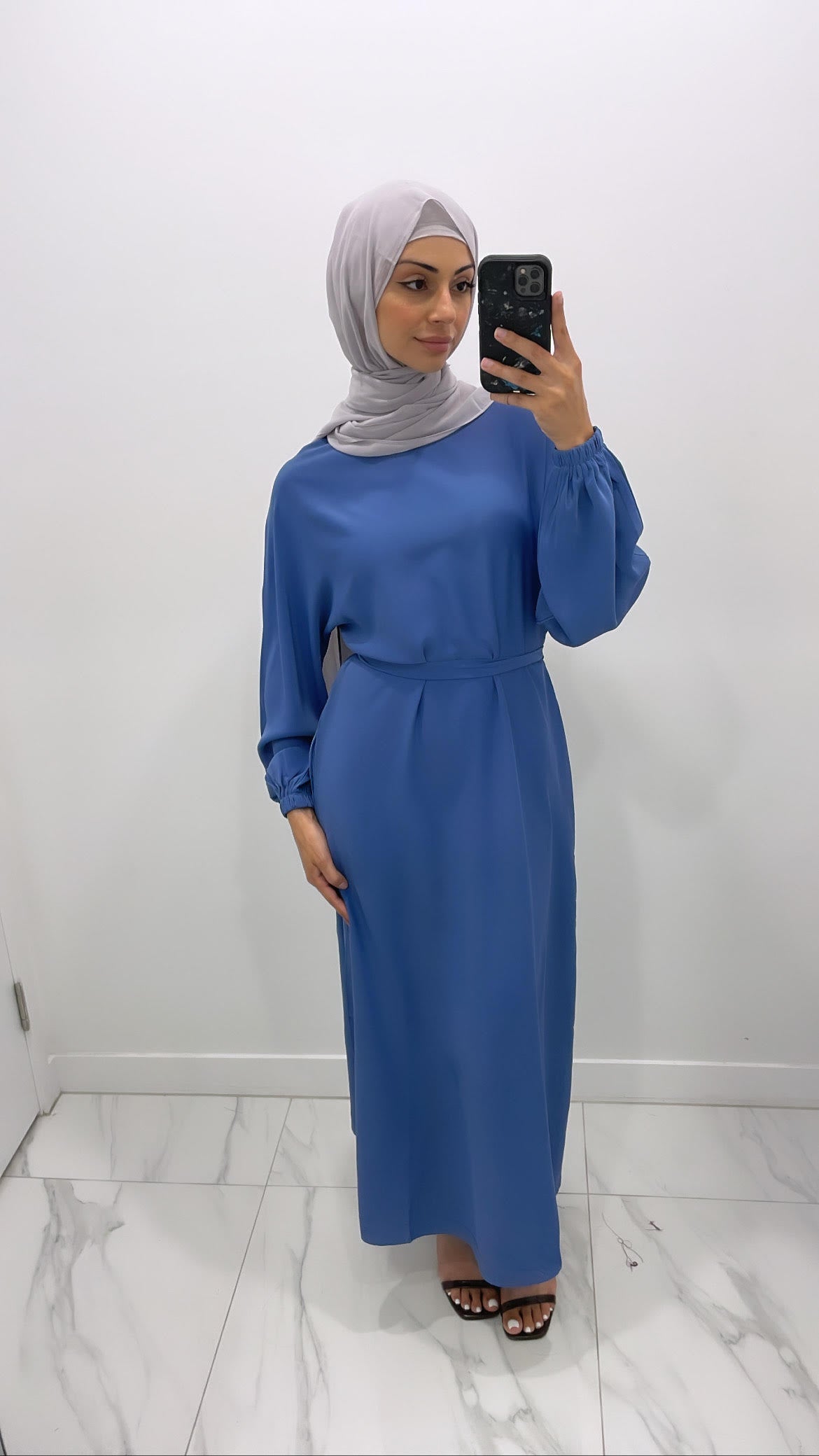 Saffa Abaya - Blue