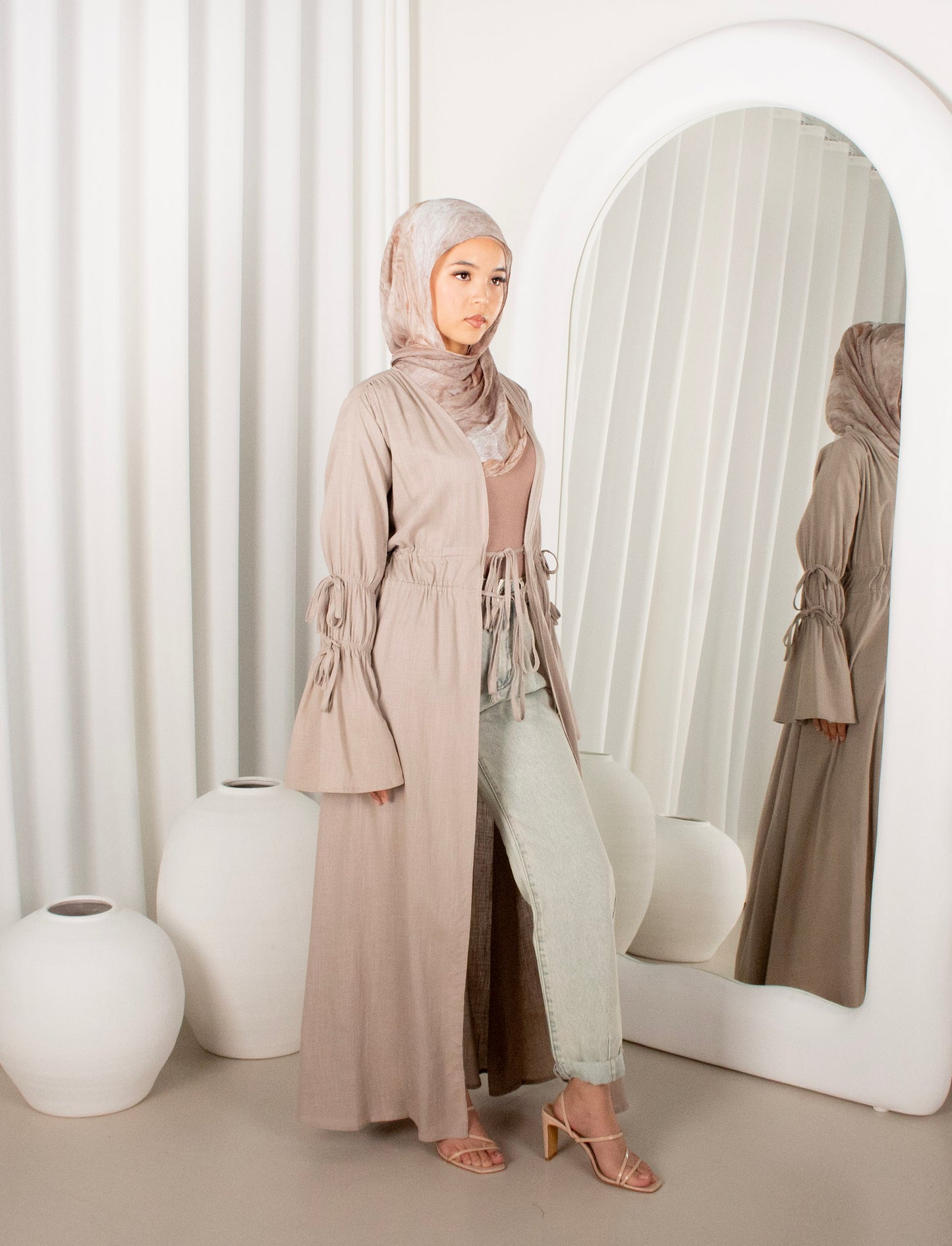 VIRA Cape - Taupe