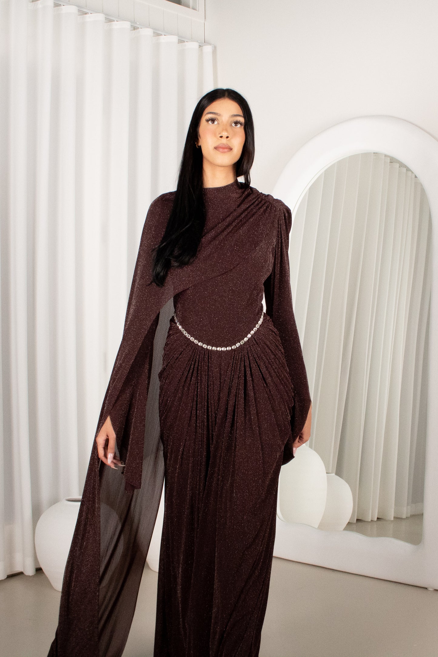 The HIRAH Gown - Brown