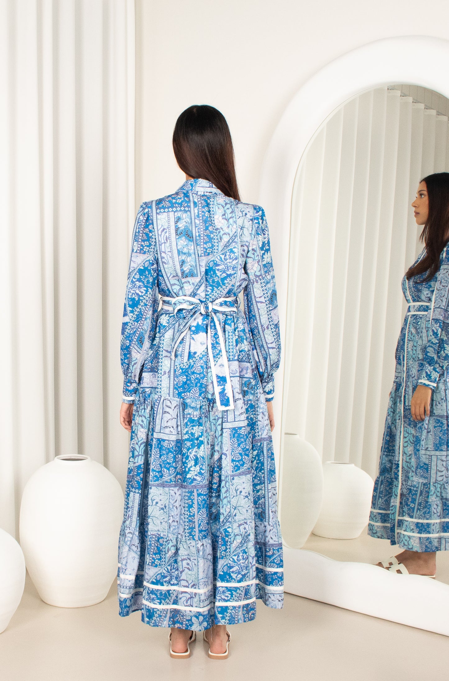 Eliza Dress - Blue