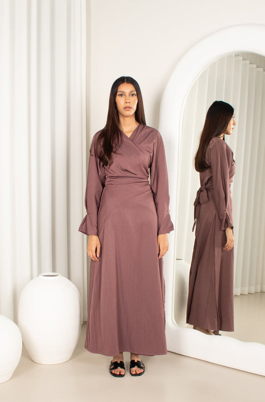 Lara Dress - Mauve