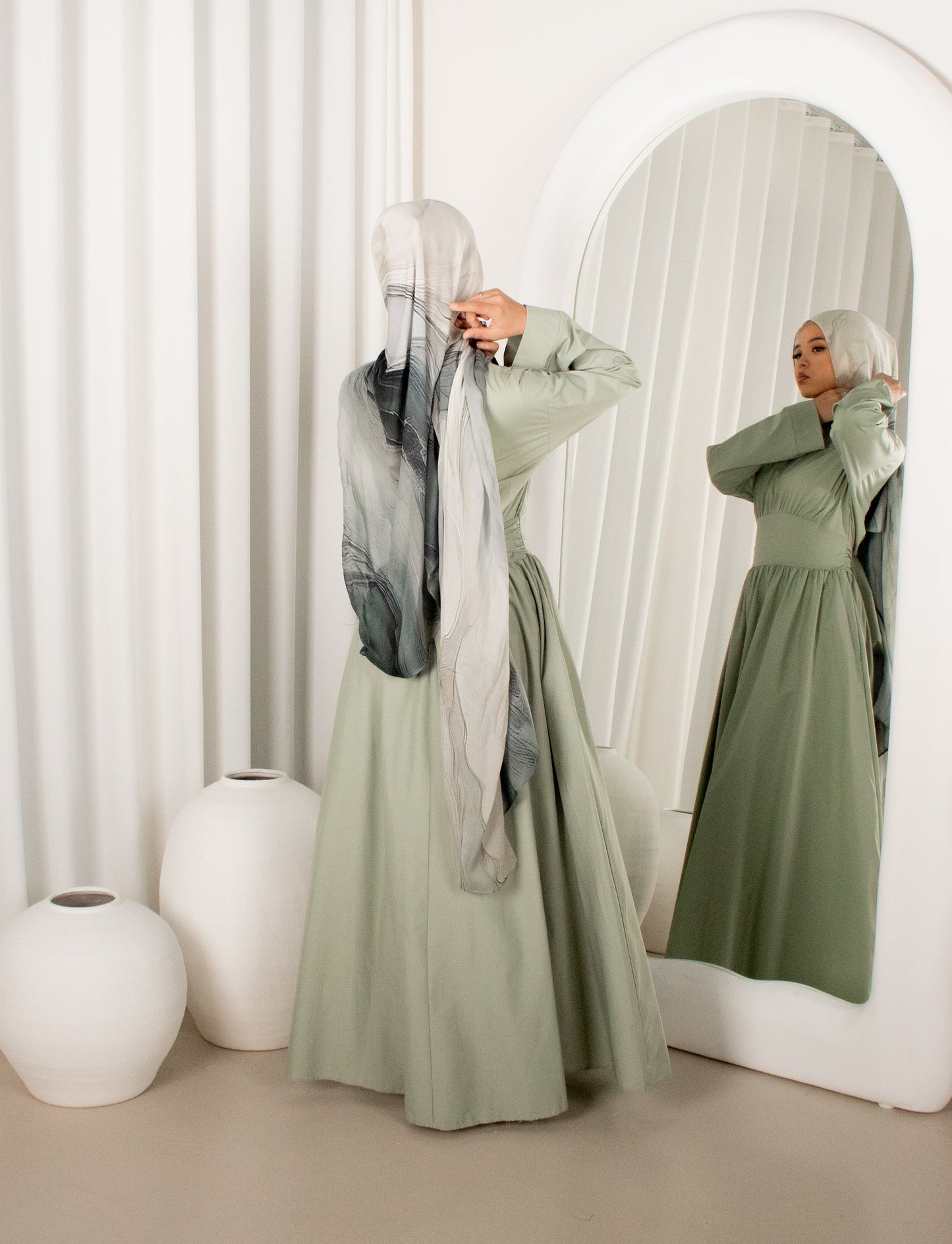 Serene Dress - Olive