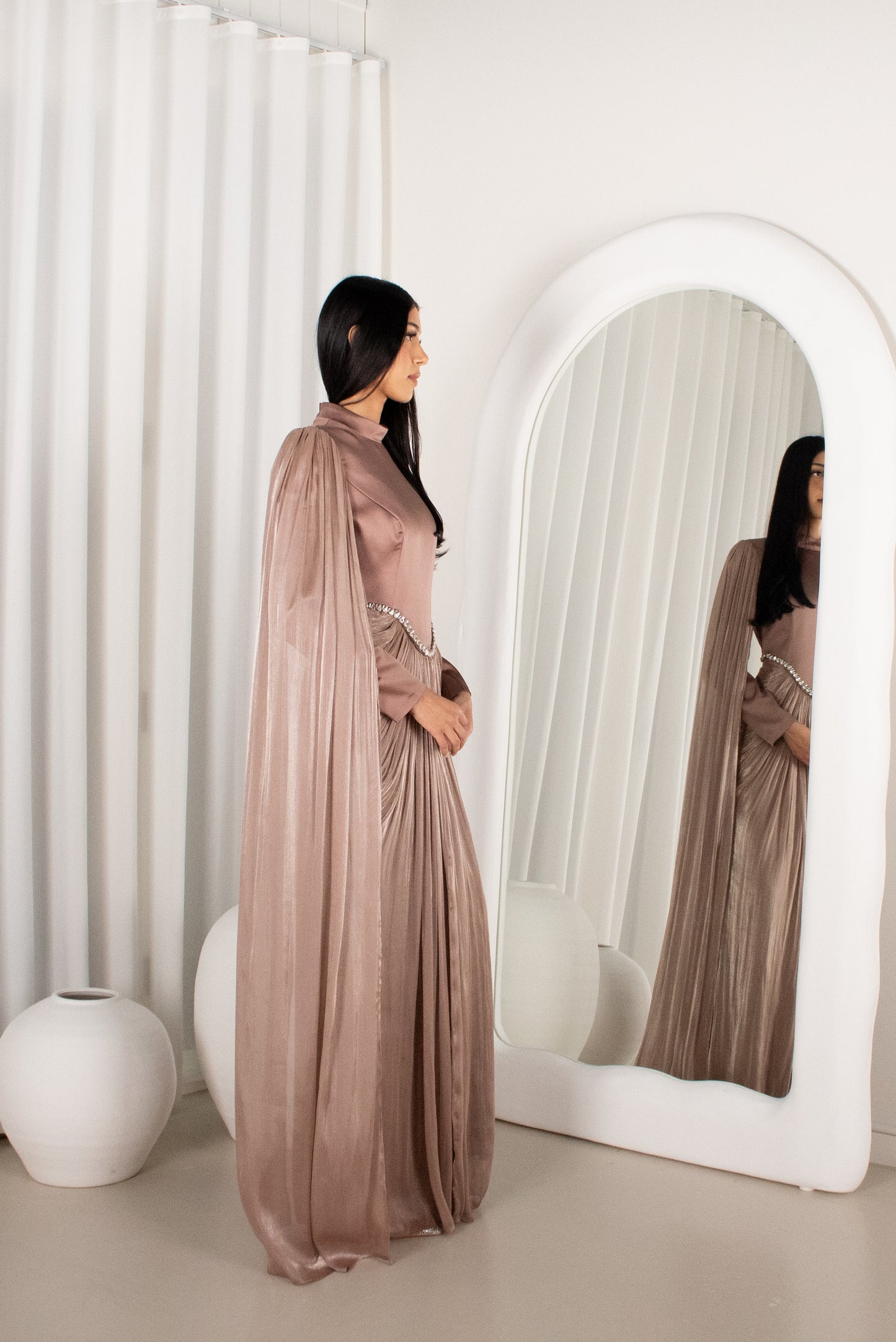 The BAYDAH Gown - Mocha