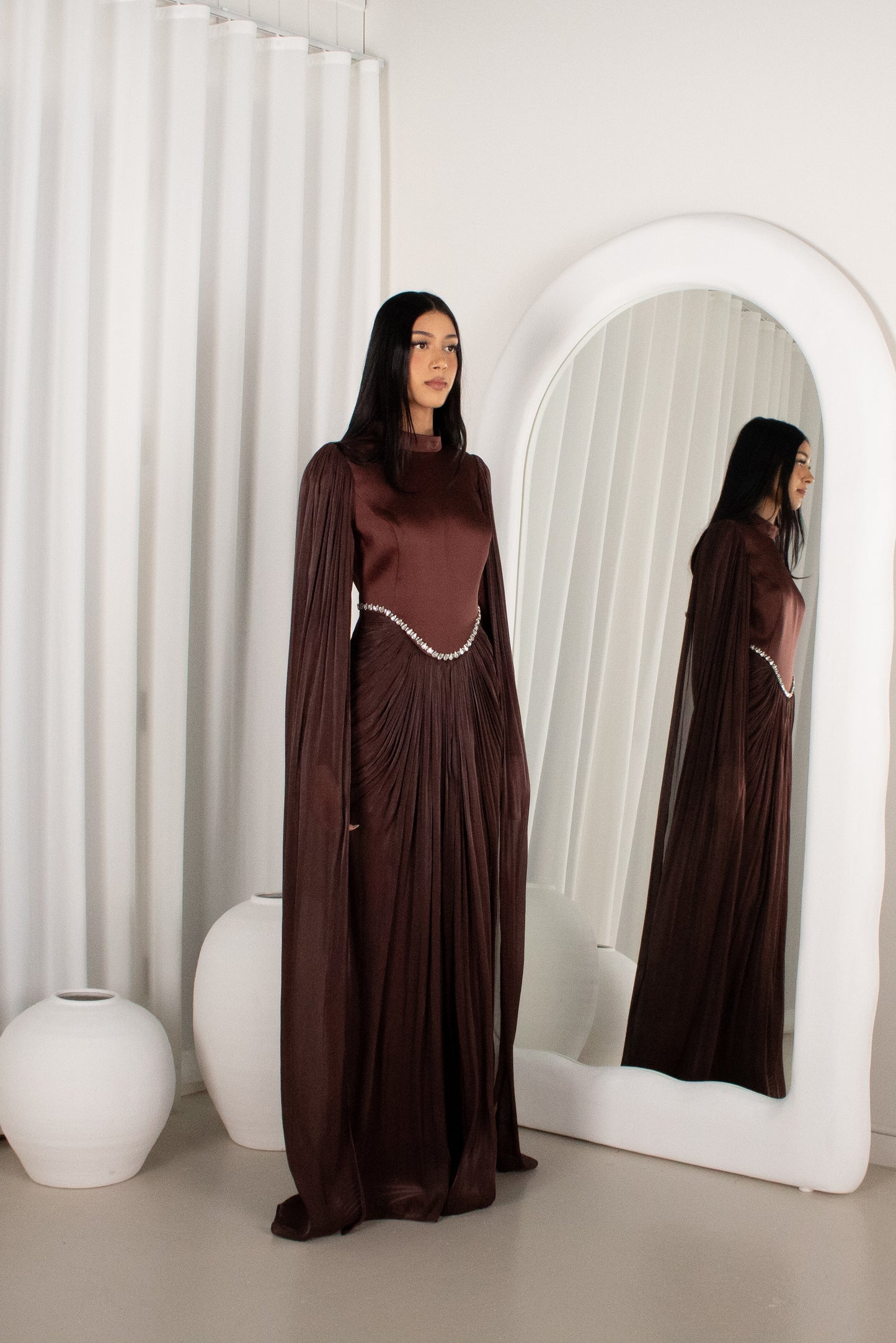 The BAYDAH Gown - Brown