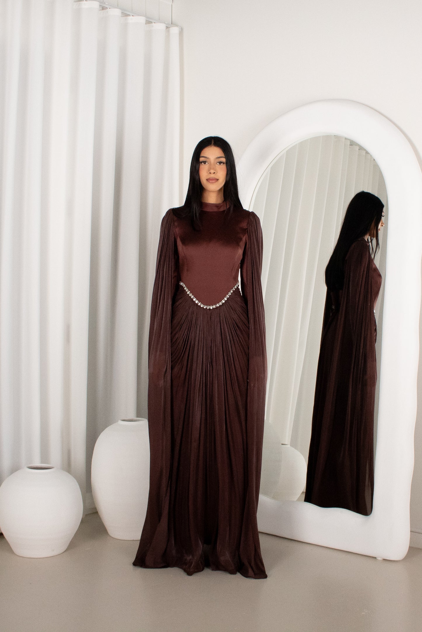 The BAYDAH Gown - Brown