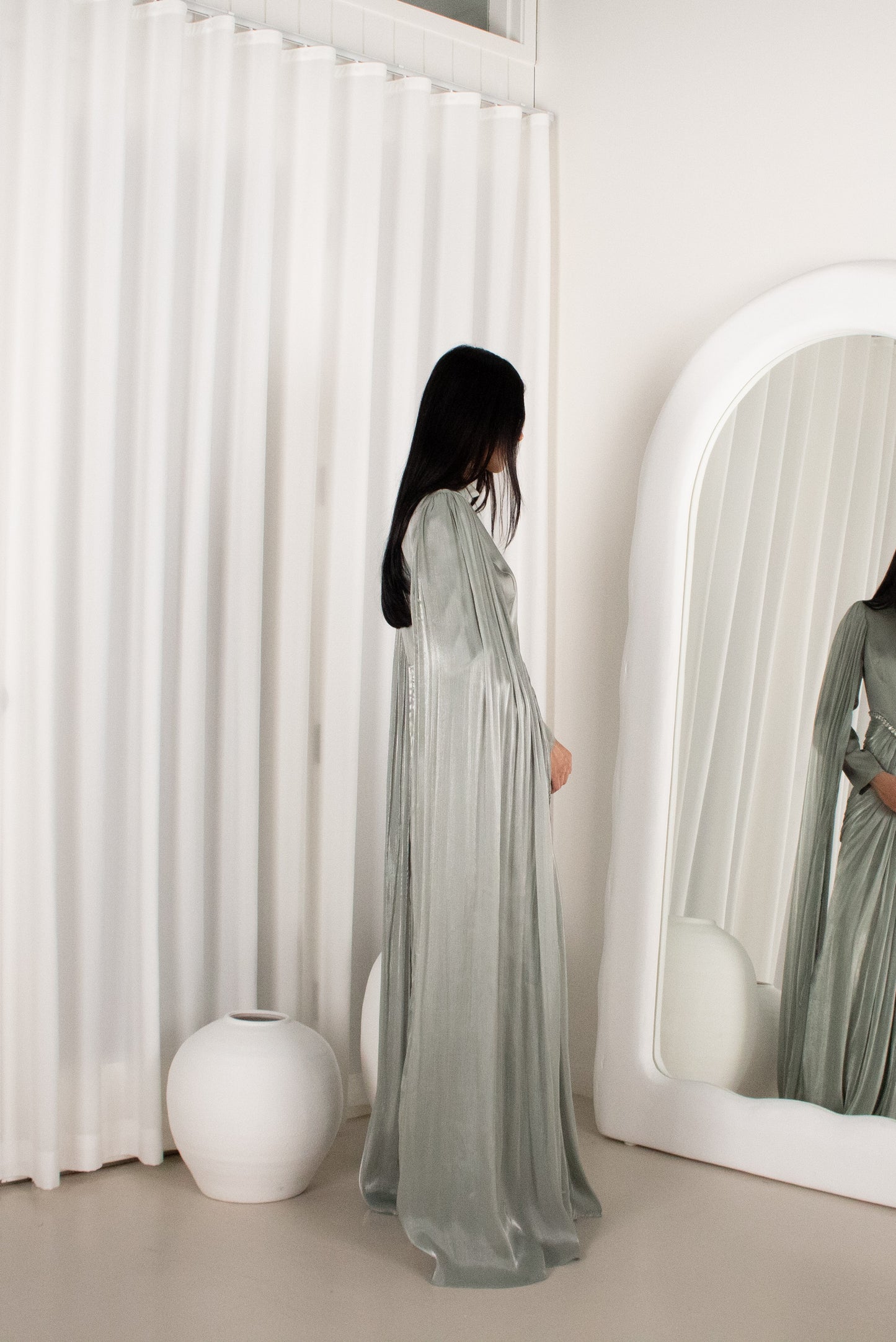 The BAYDAH Gown - Sage