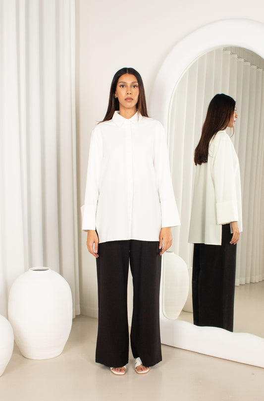 Nisa' Top - White