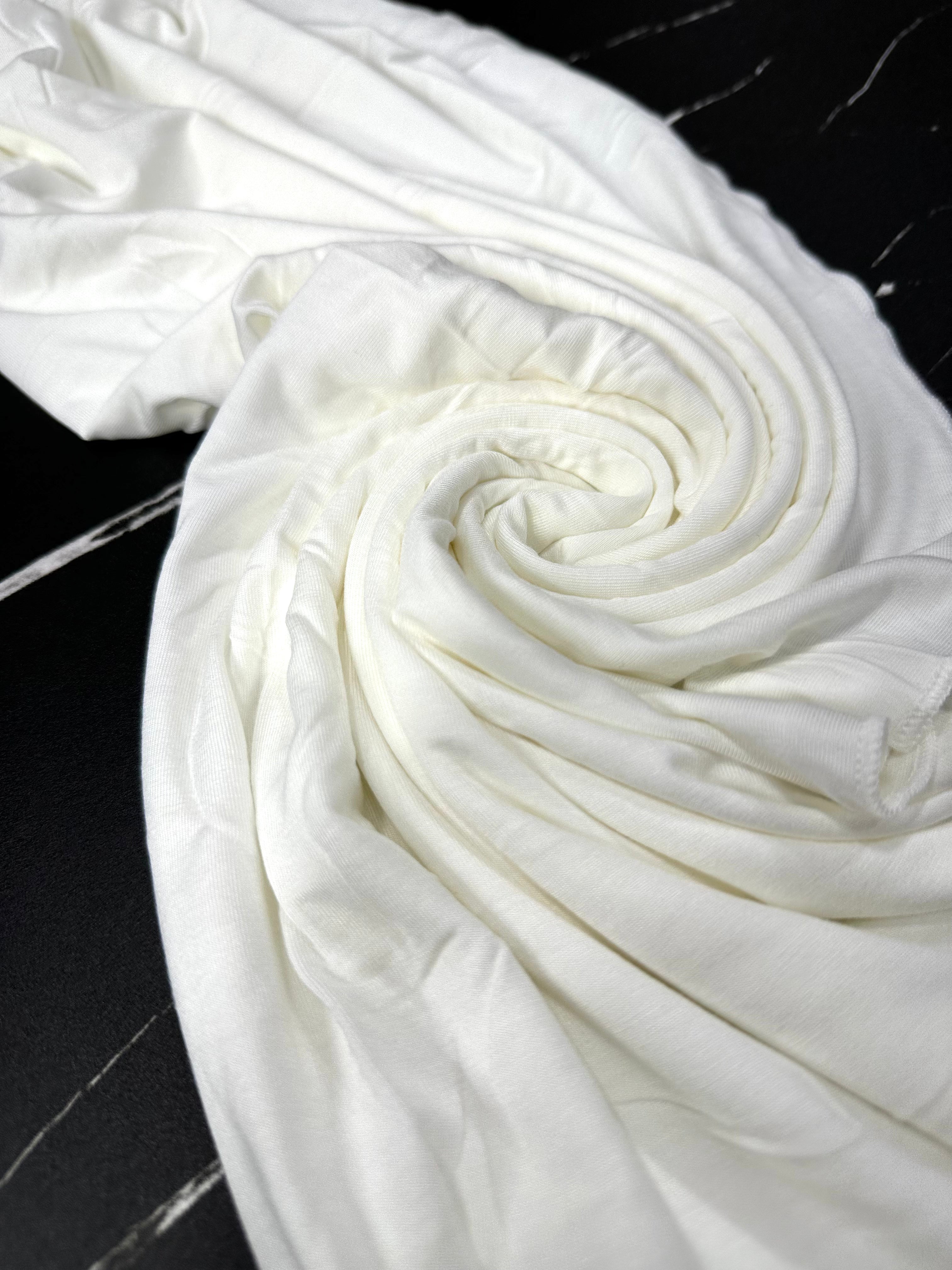 Hadara Rosticil Jersey - Off White | Modest Fashion | Hadara – Hadara Boutique