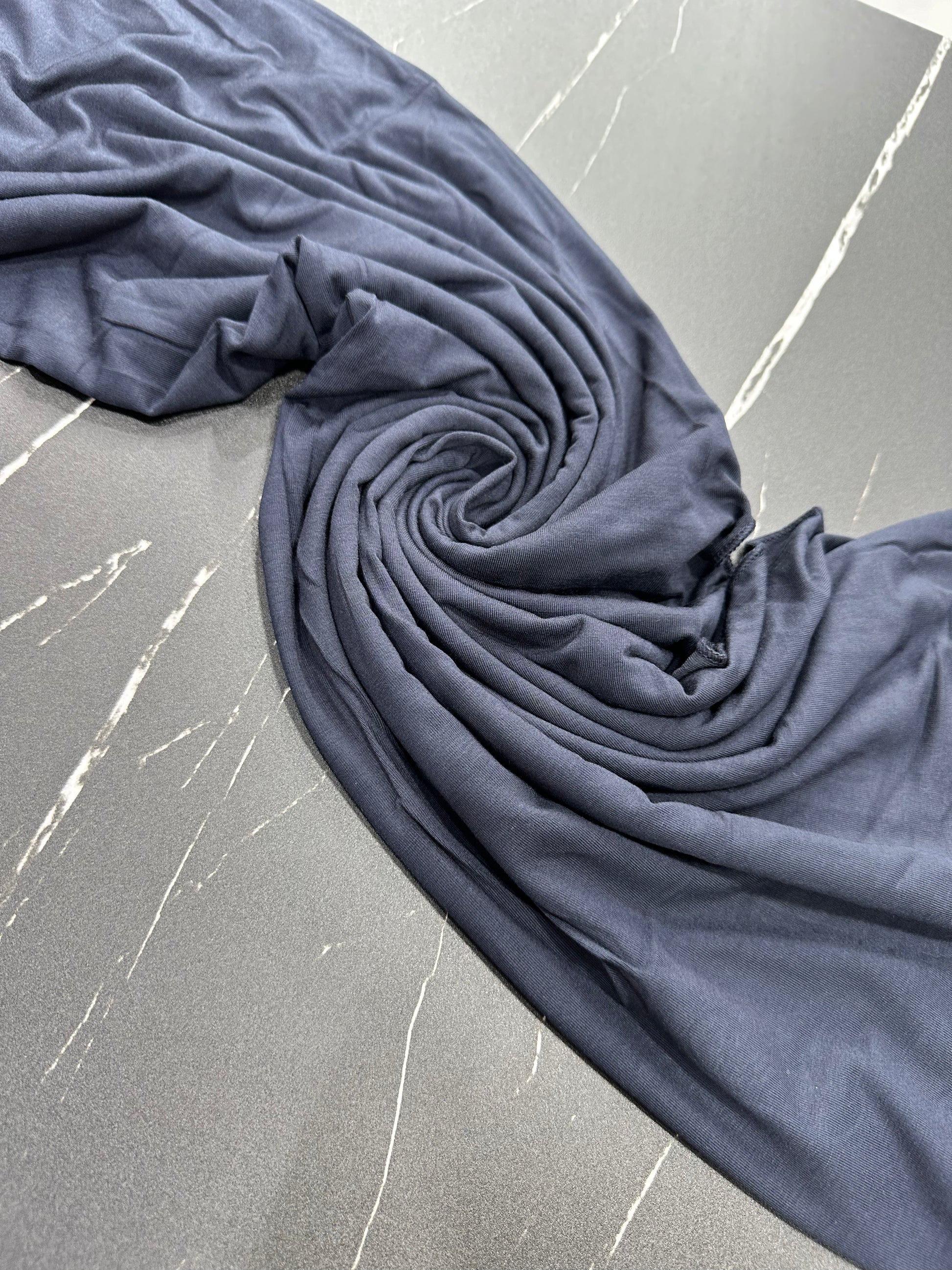 Hadara Rosticil Jersey - Navy | Modest Fashion | Hadara – Hadara Boutique