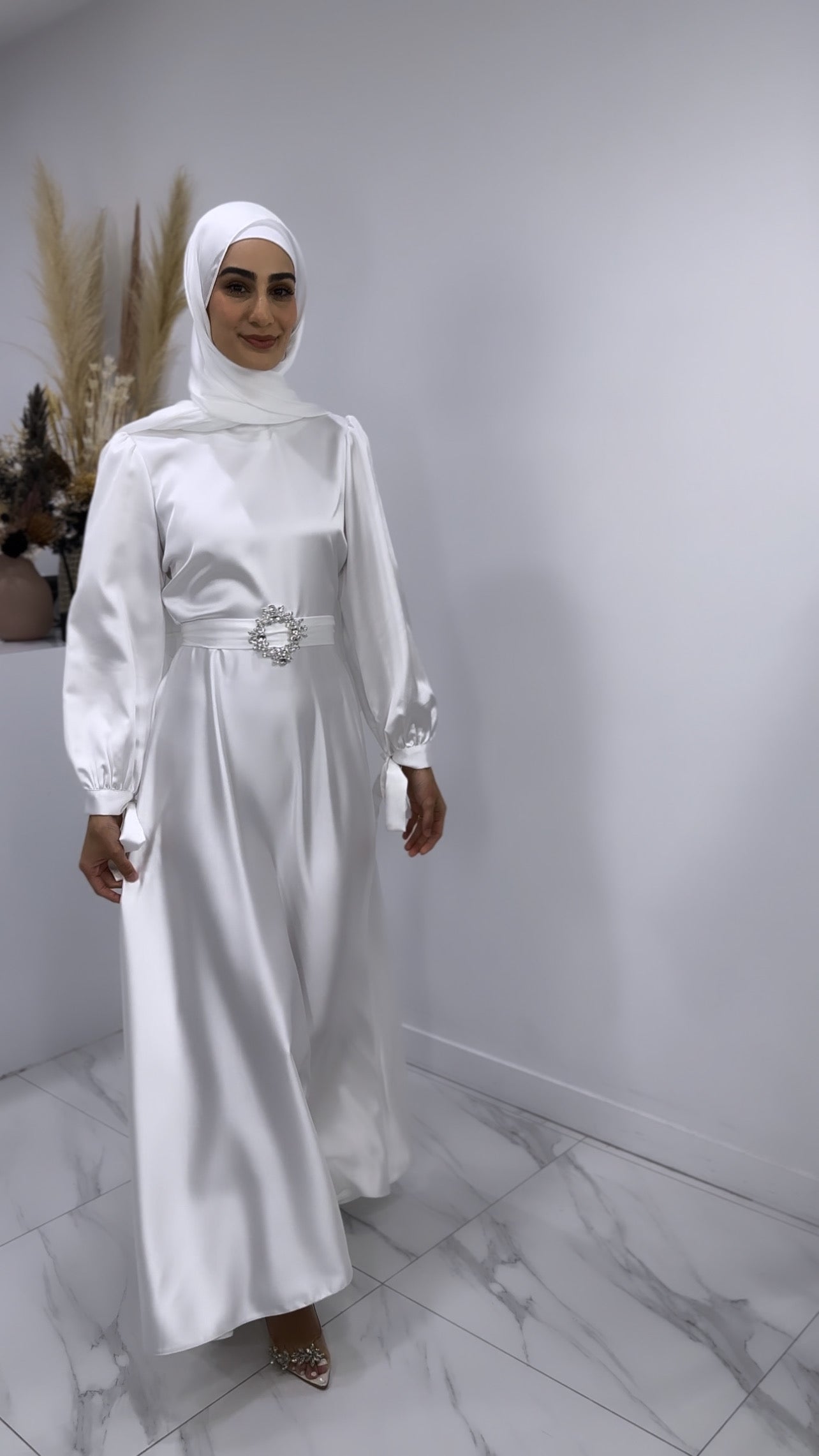 Milana Gown - White