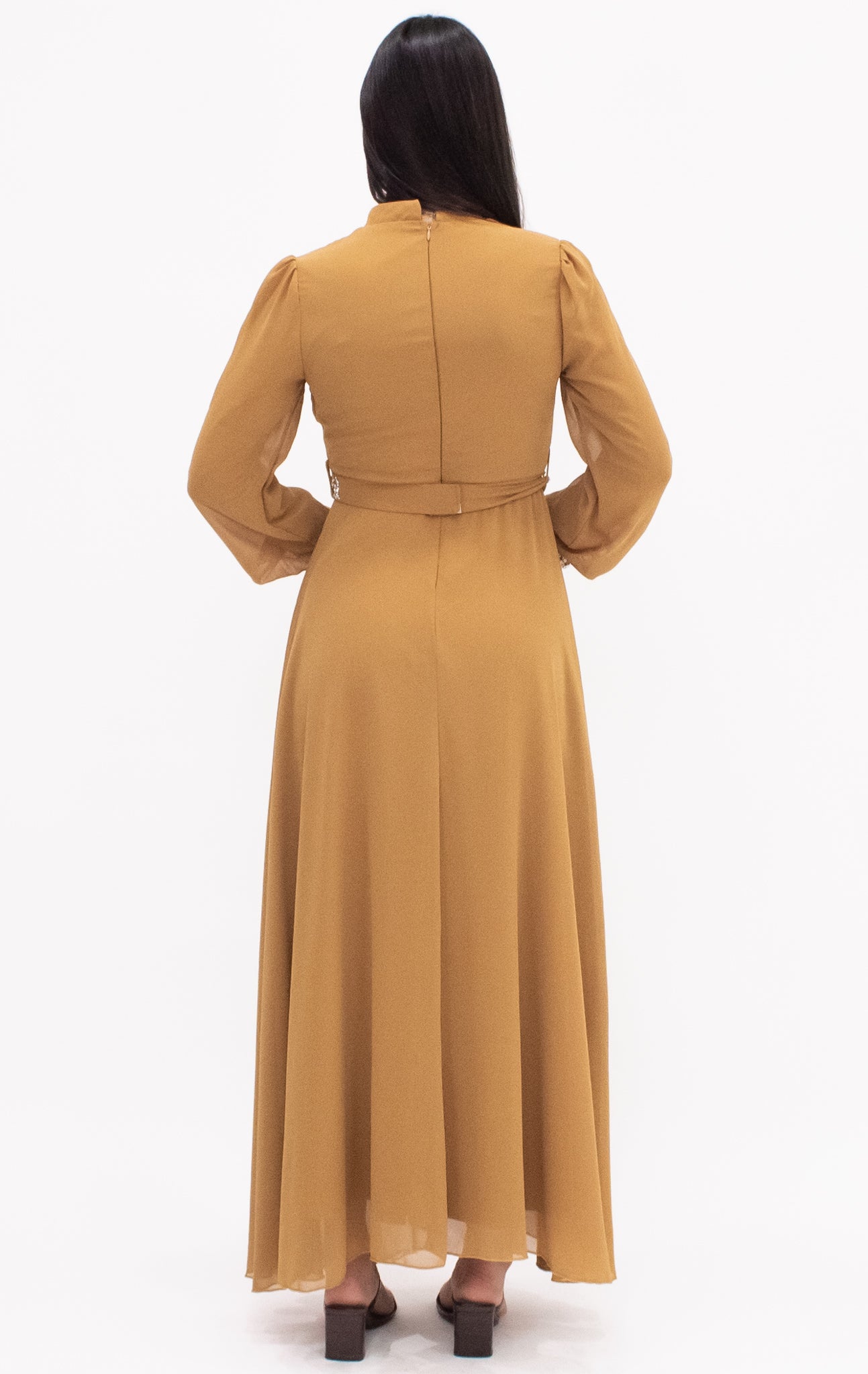 Savannah gown - Mustard
