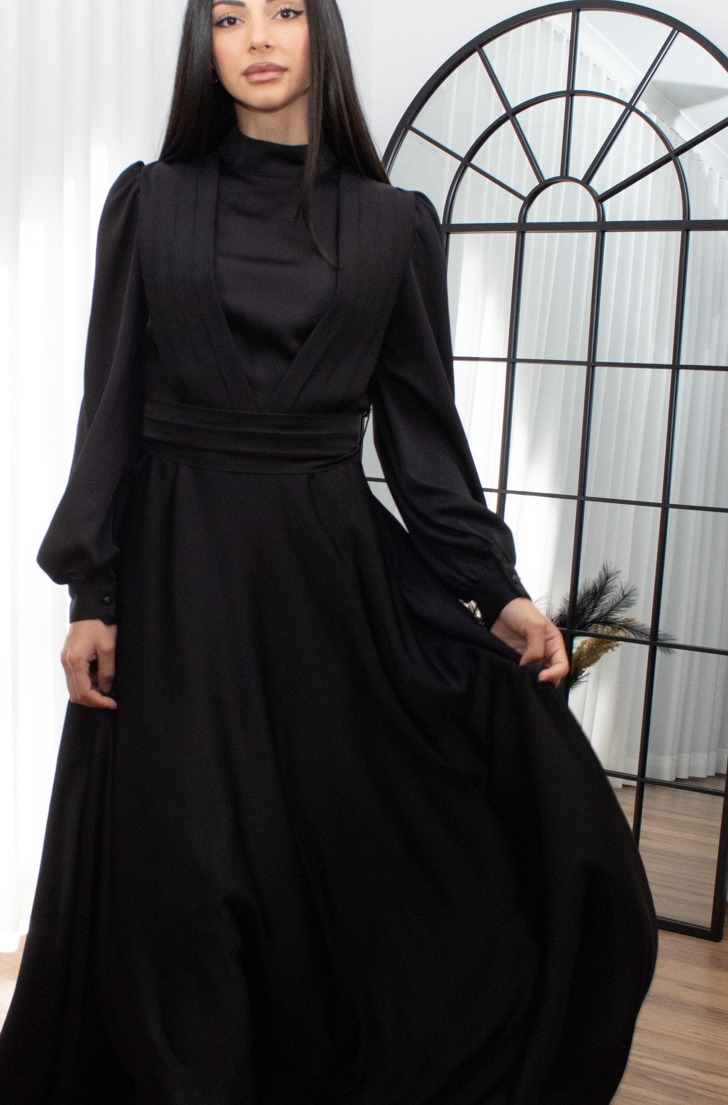 Malak Gown - Black