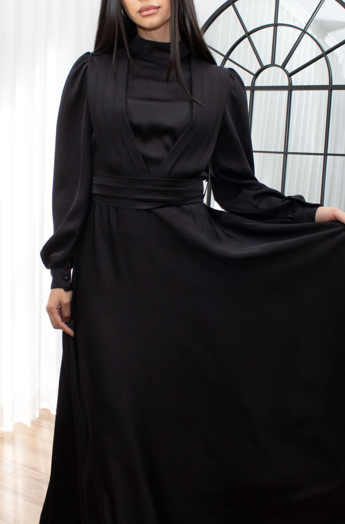 Malak Gown - Black