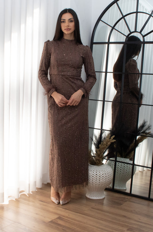 Armina Dress - Mauve