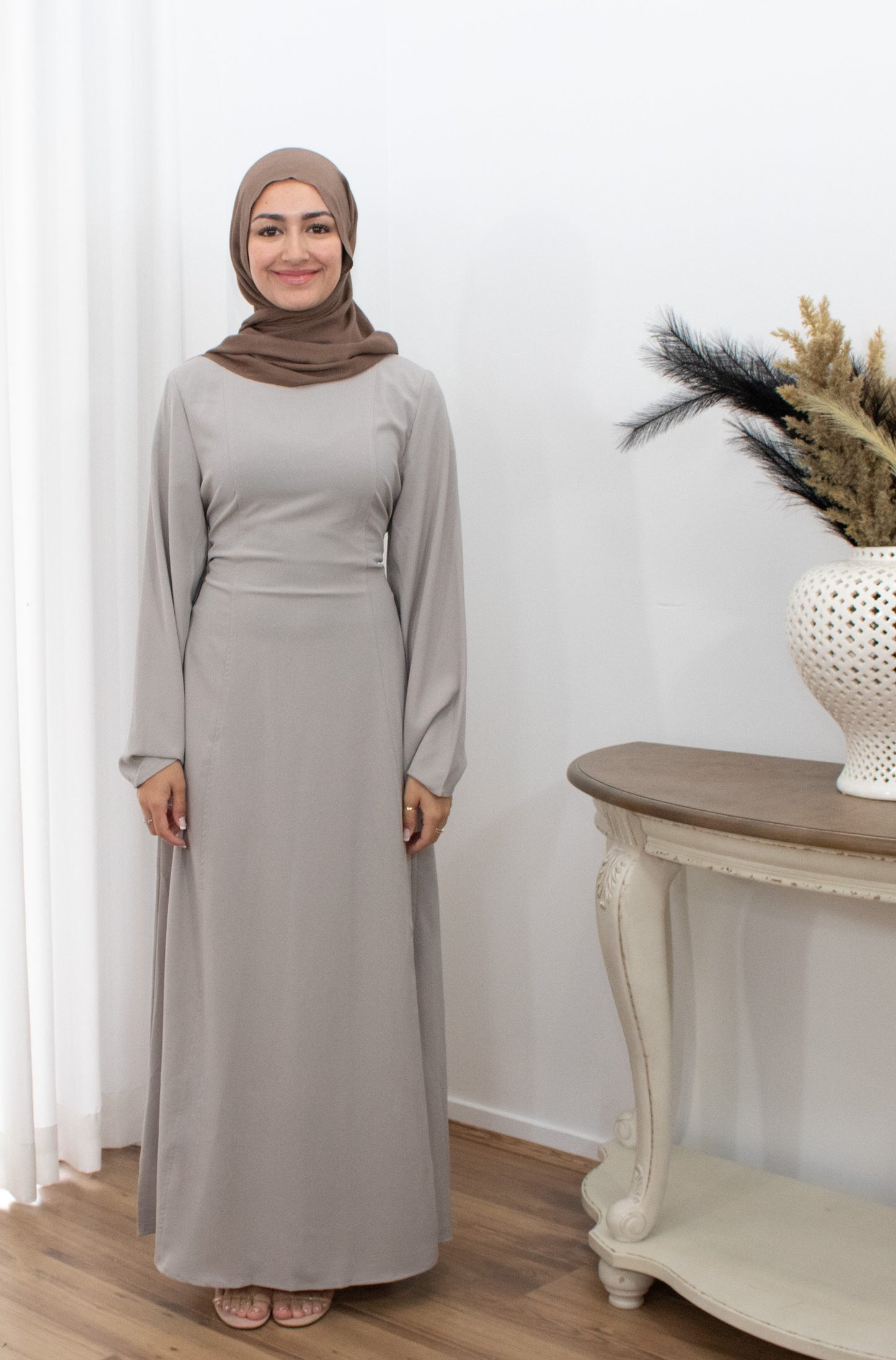 Zaniyah Dress - Grey