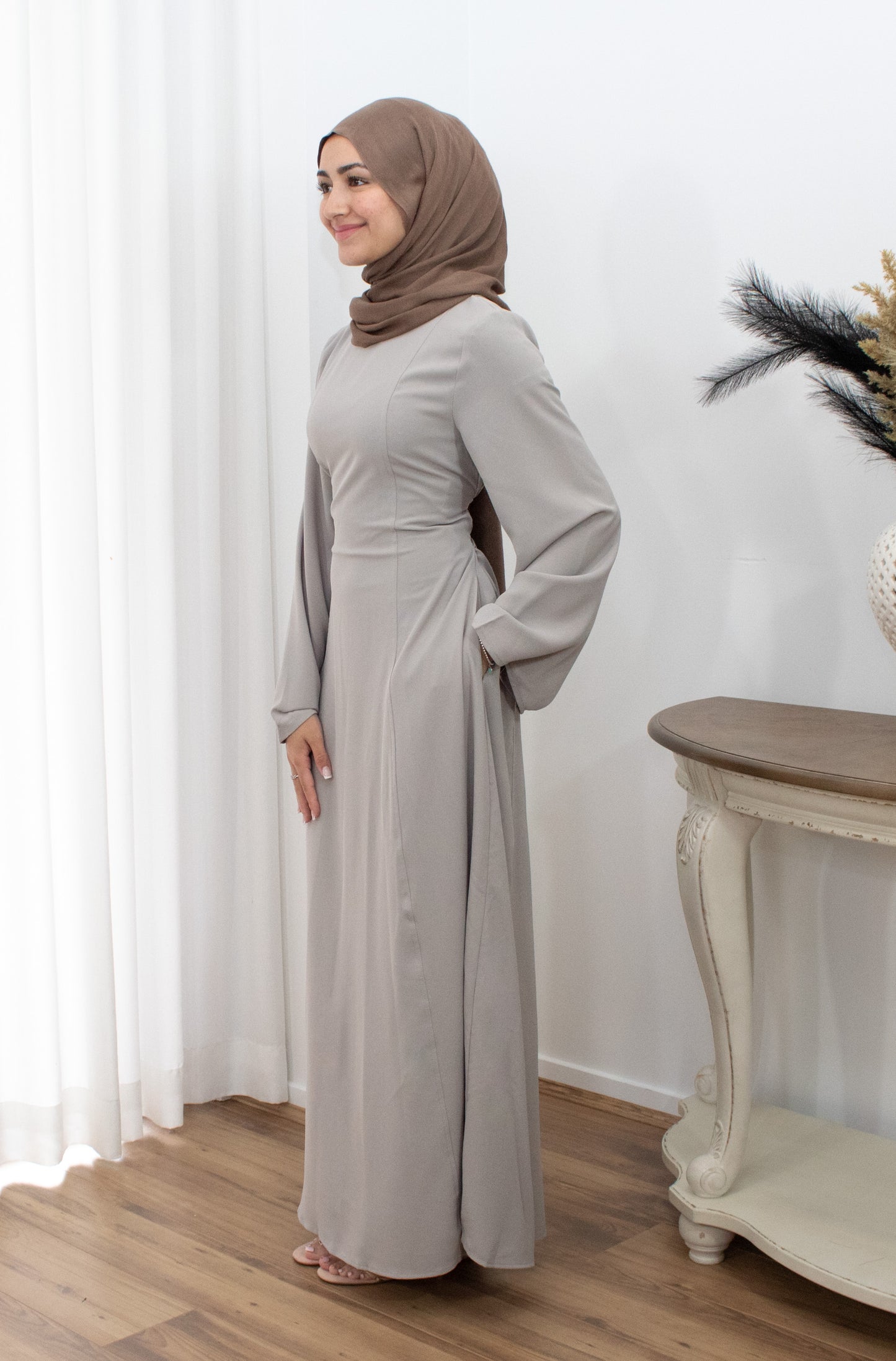 Zaniyah Dress - Grey