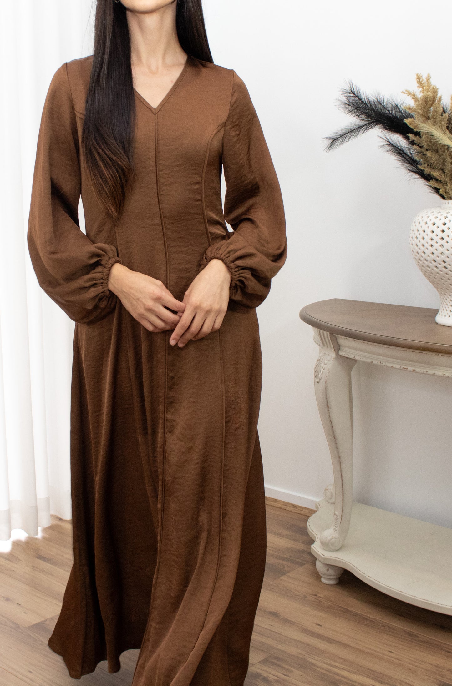 Laylah Dress - Brown