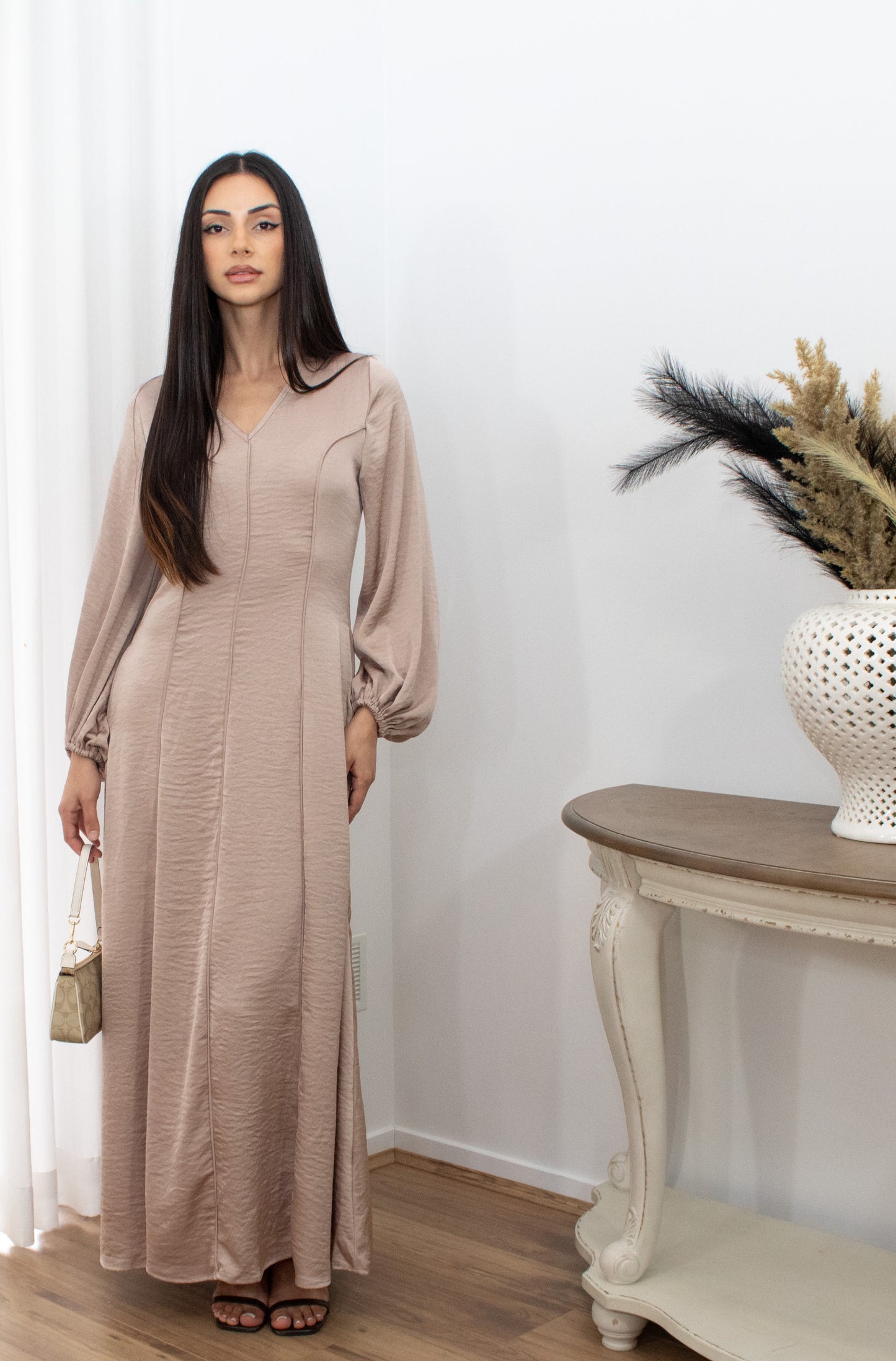 Laylah Dress - Champagne