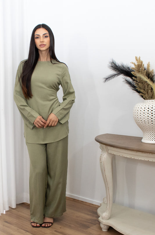 Lilah Co-ord - Khaki