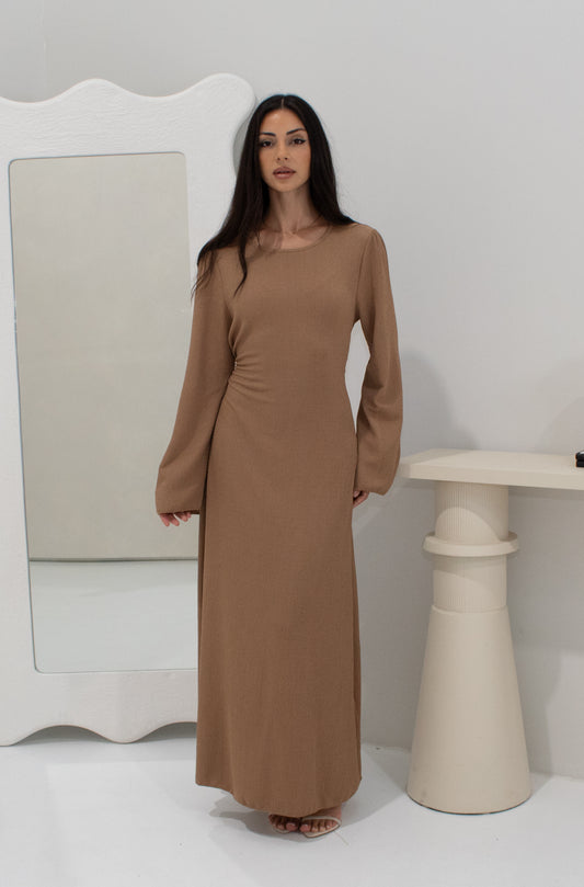 Tori Dress - Brown