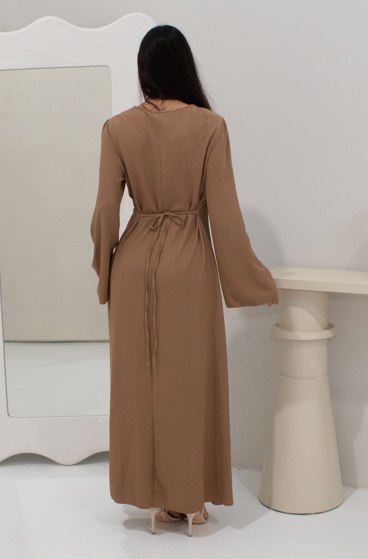 Tori Dress - Brown