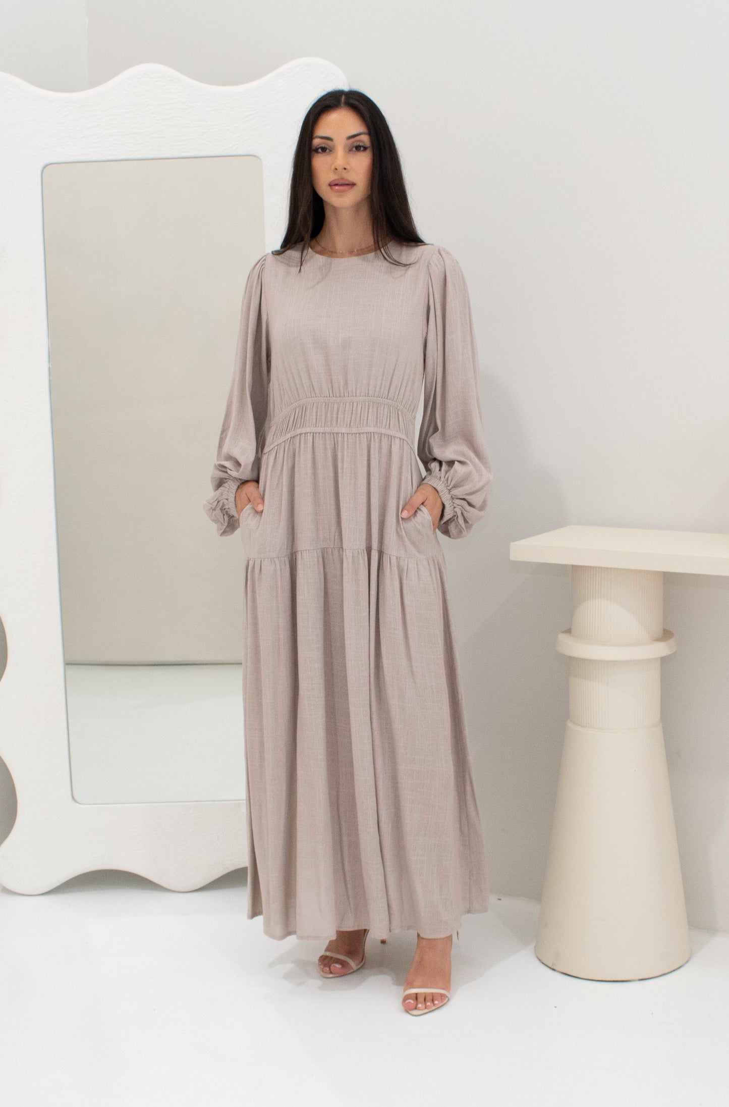 Clara Dress - Mauve