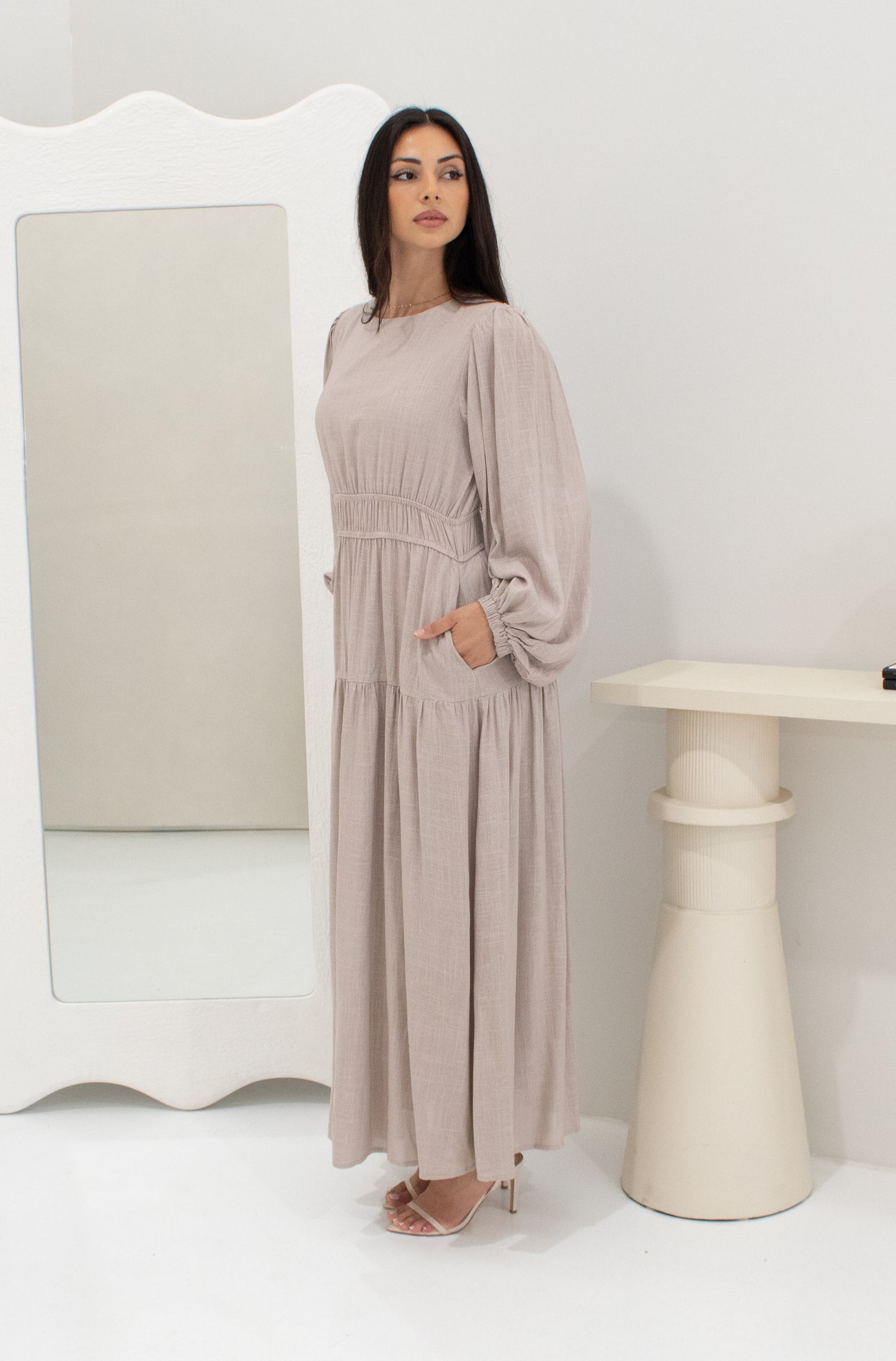 Clara Dress - Mauve