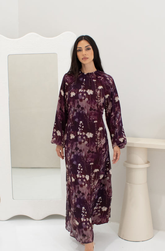 Elana Dress - Purple