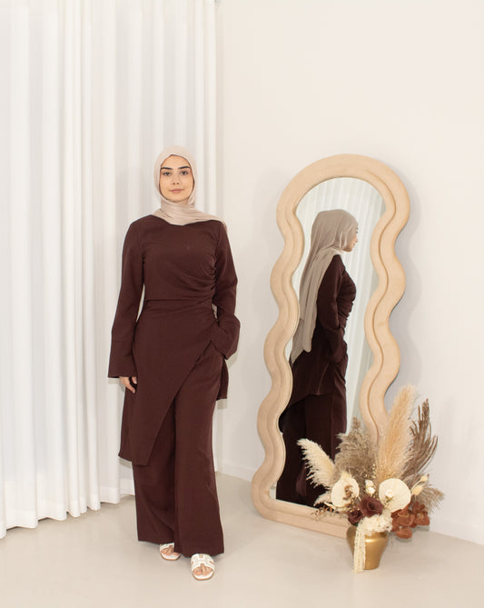 Zara Set - Chestnut