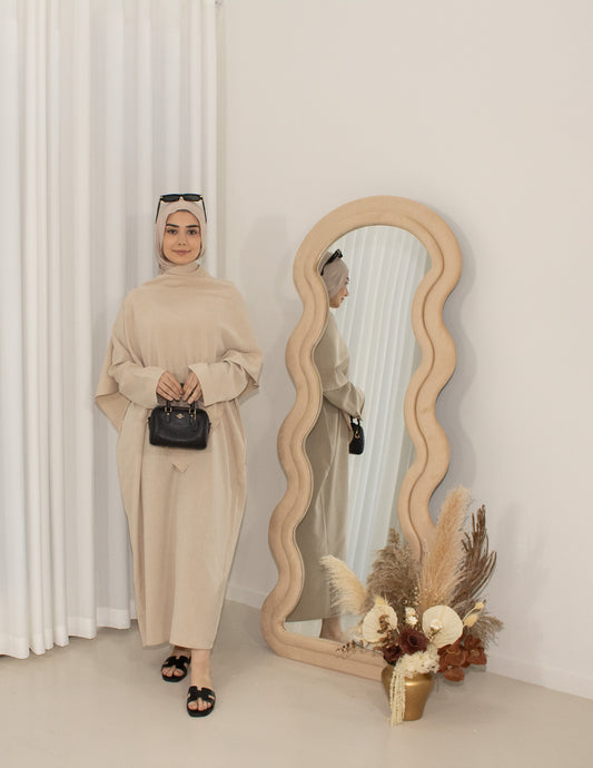 Rayie Abaya - Beige