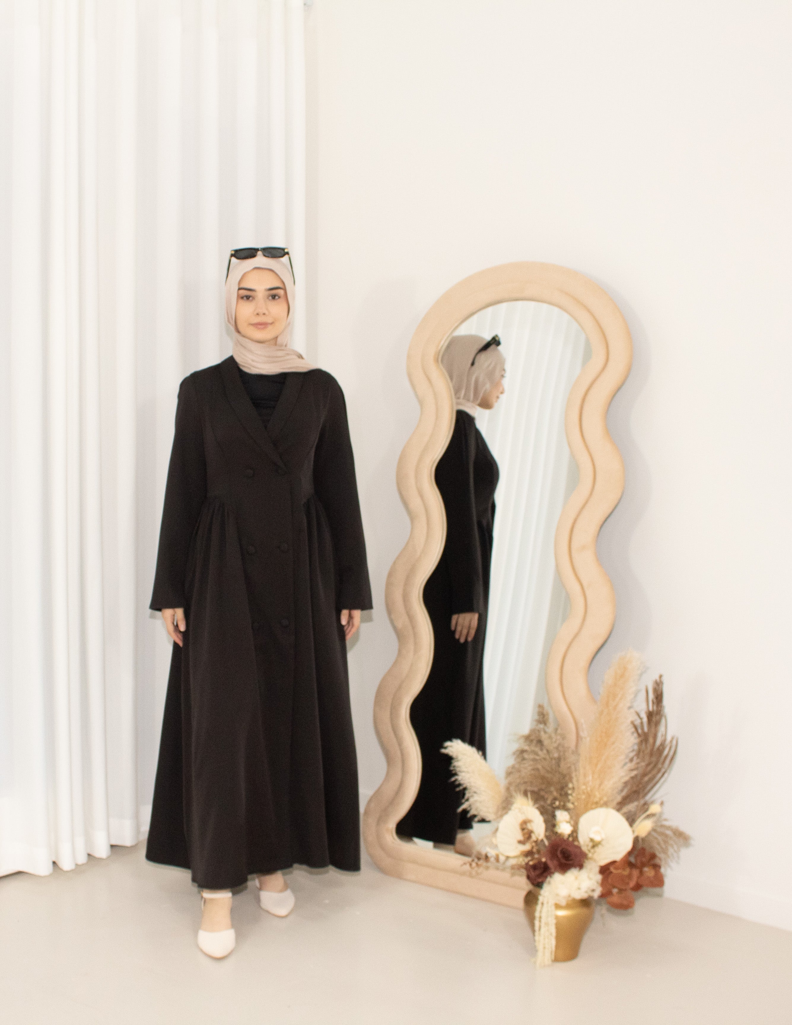 Hadara Rosticil Arina Coat - Black – Hadara Boutique