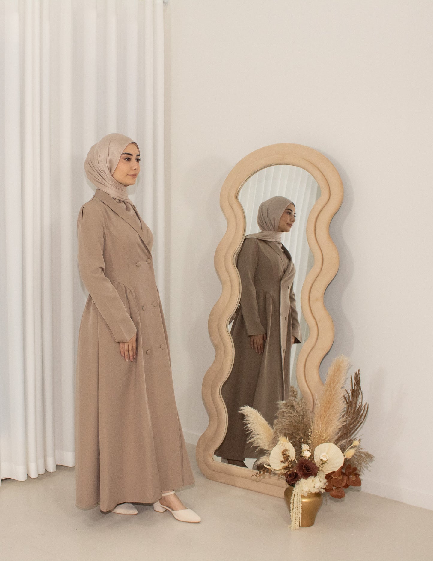 Arina Coat - Nude