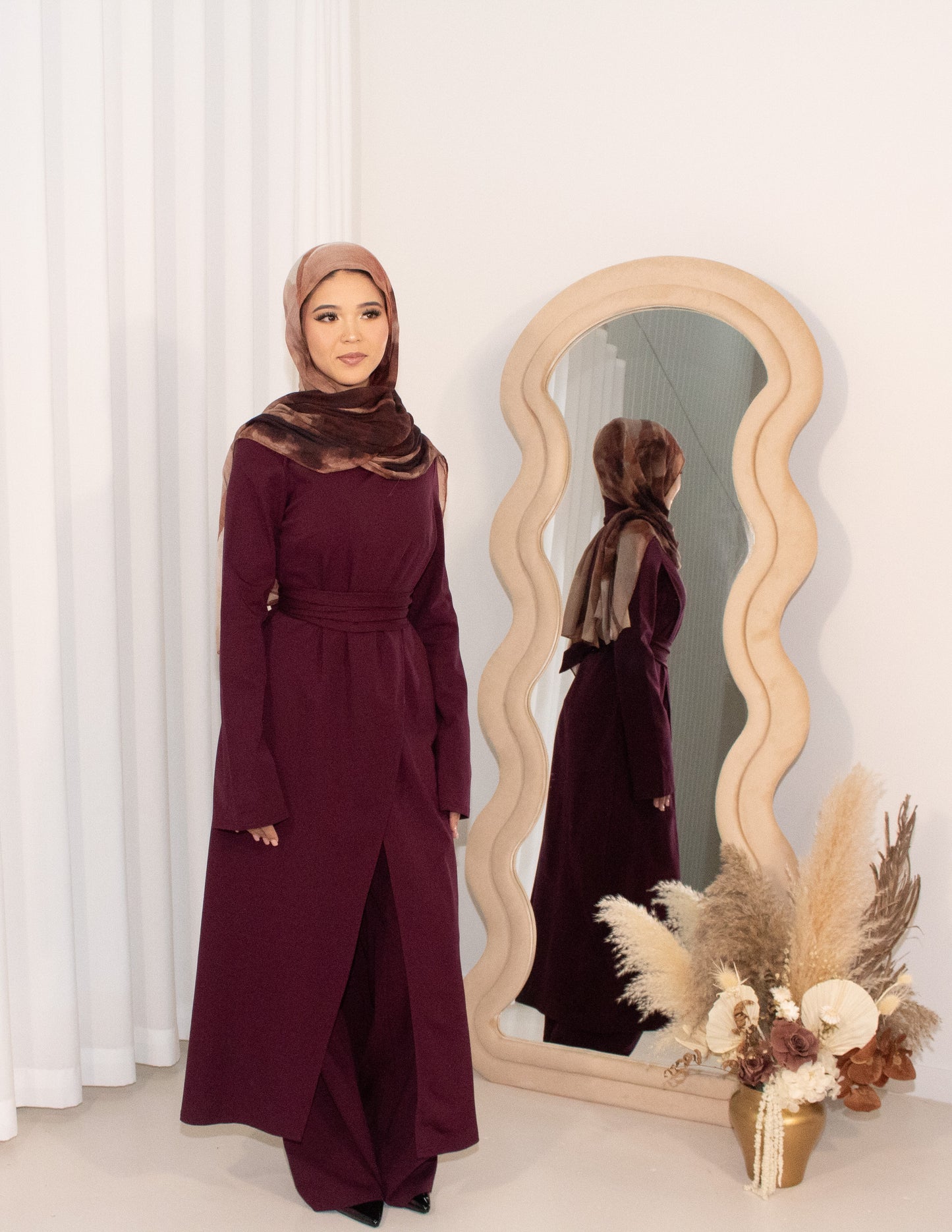 Azalea Set - Maroon
