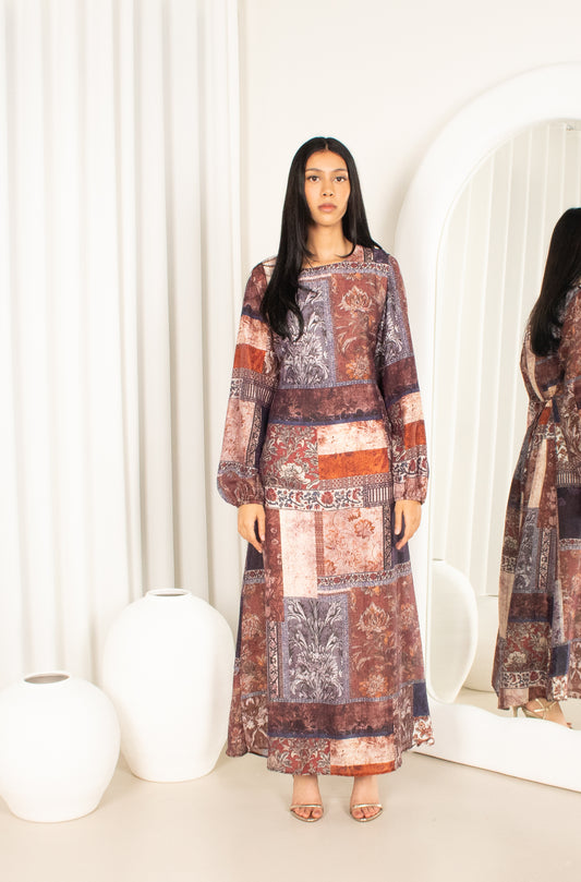 Yalda Dress- Mocha