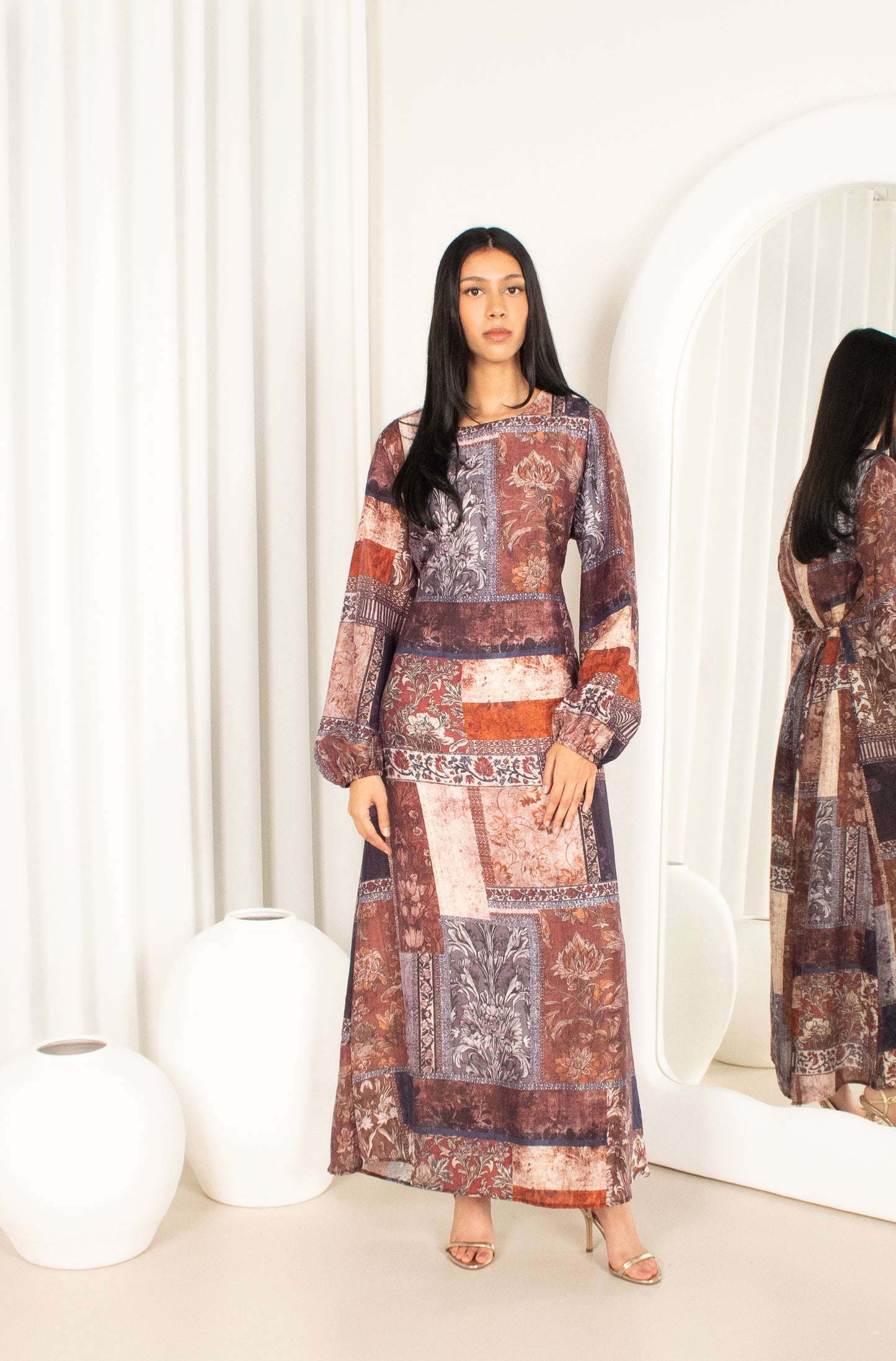Yalda Dress- Mocha