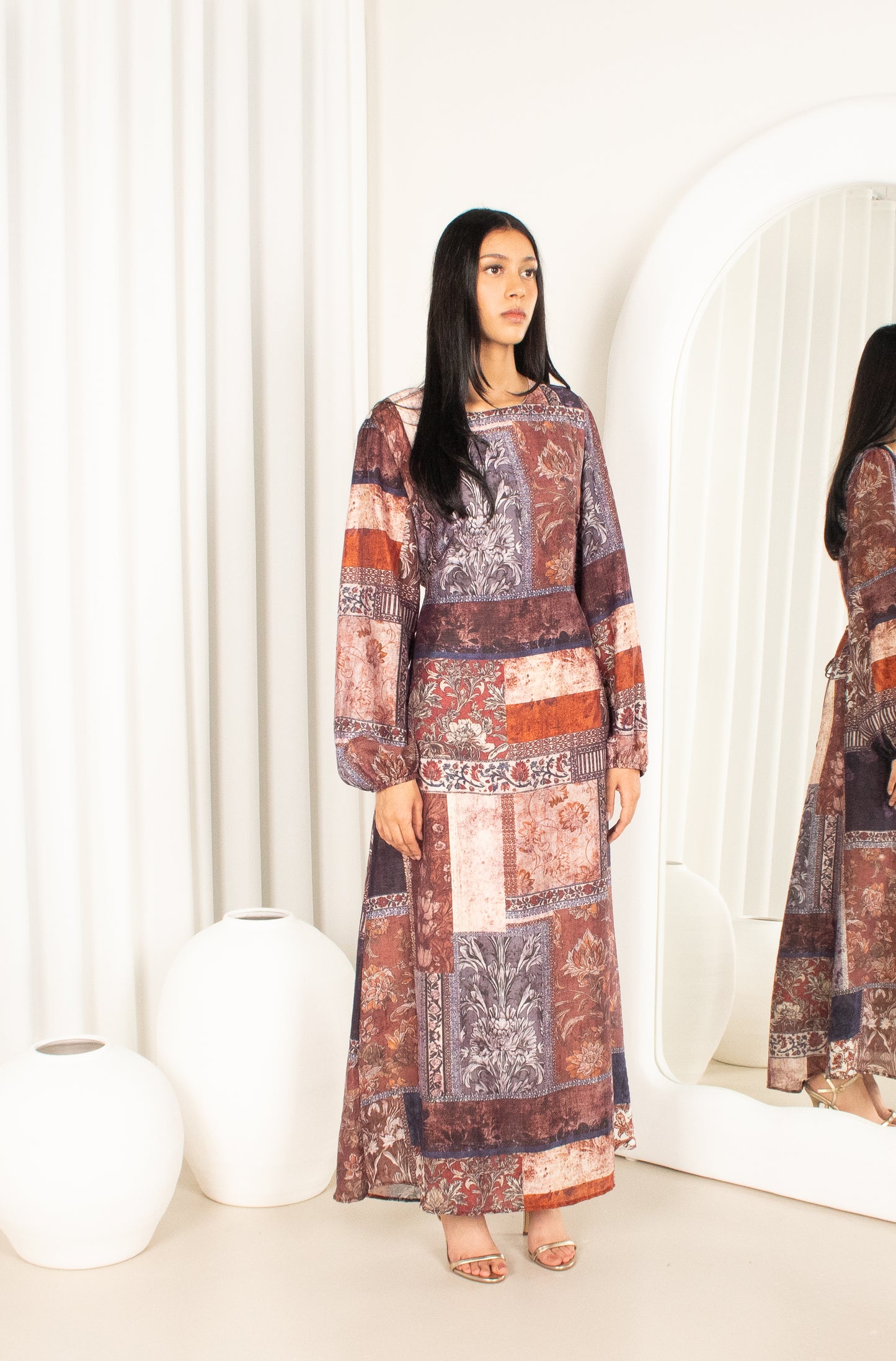 Yalda Dress- Mocha