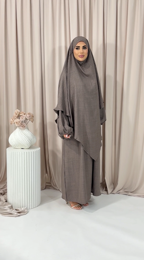 Crepe Khimar