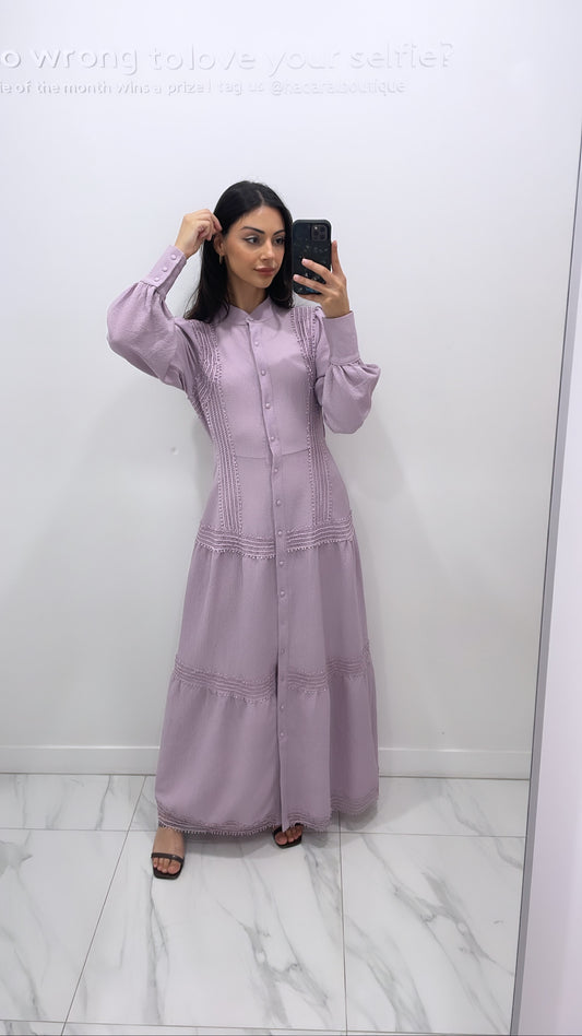 Farah Dress - Purple