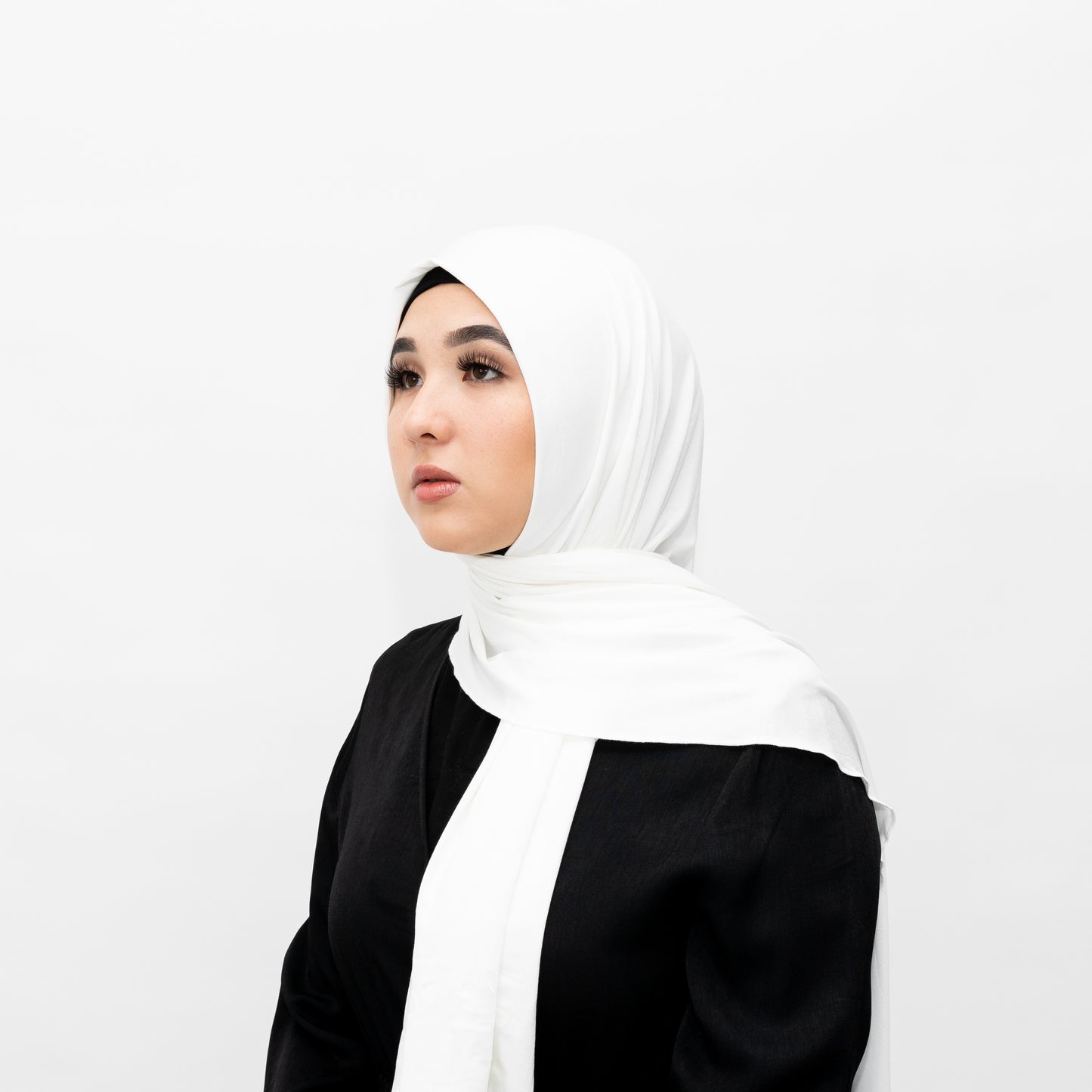 Off-white Chiffon Hijab