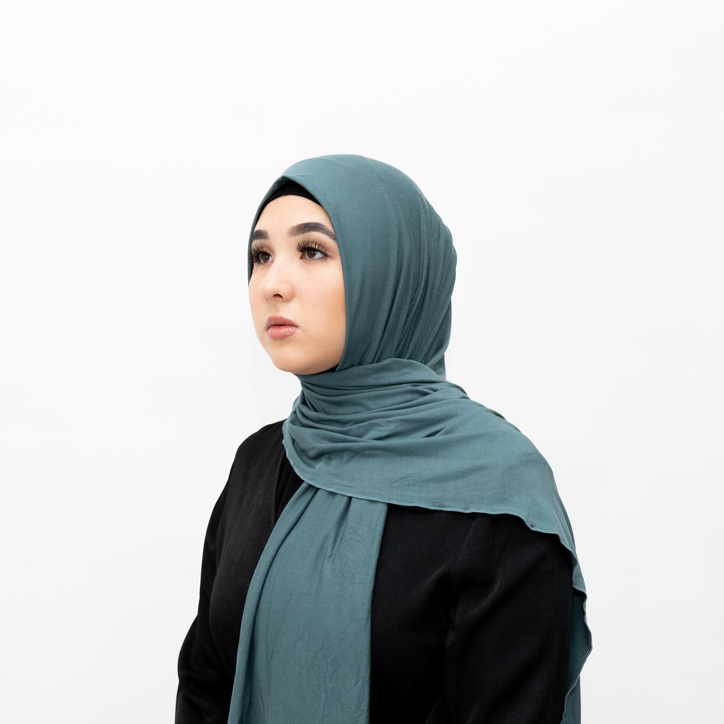 Light Teal Jersey Hijab