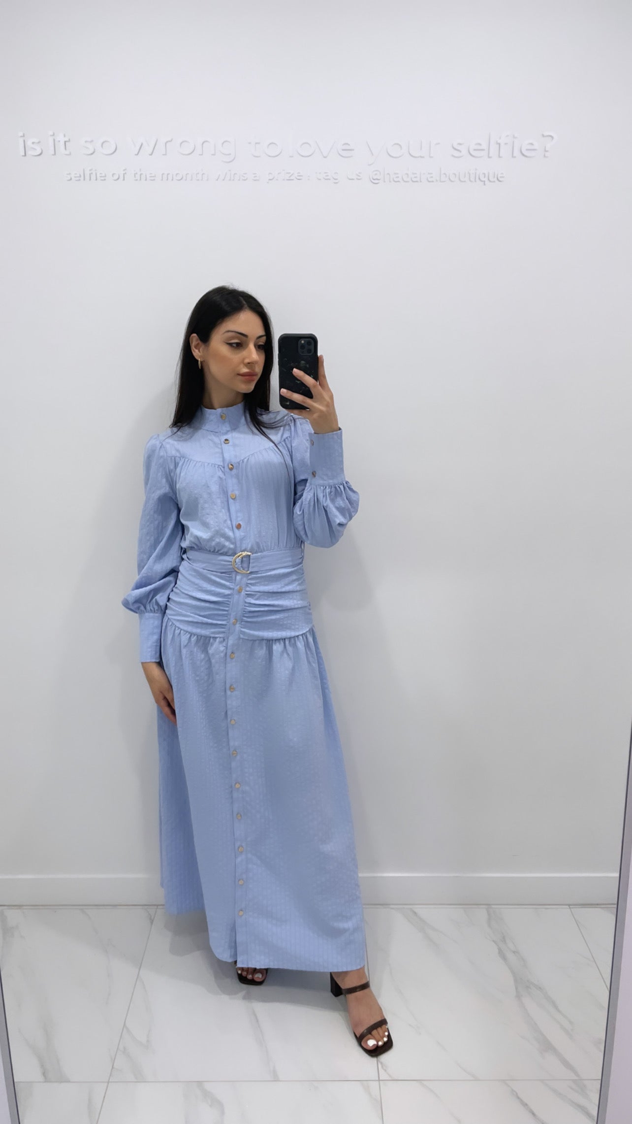 Liza Dress- Blue